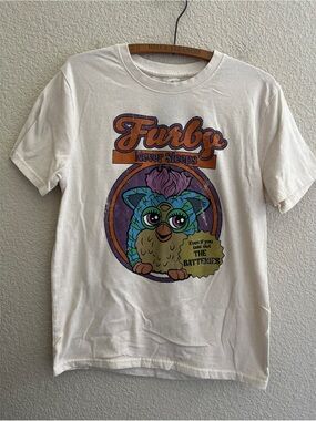 Furby Never Sleeps Short Sleeve Tee Unisex Size Medium